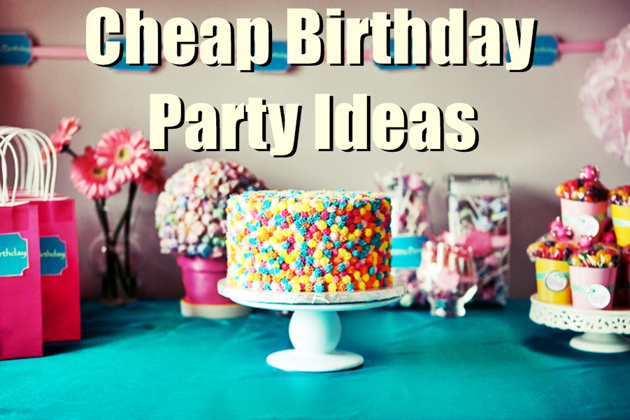 Simple Birthday Party Ideas For Adults
 20 Cheap Inexpensive Birthday Party Ideas For Low Bud s