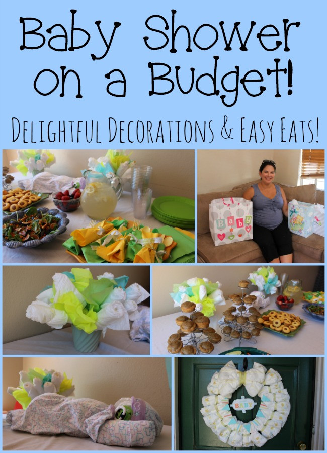 Simple Decor For Baby Shower
 Easy DIY Bud Baby Shower Decorations • The Biswolds