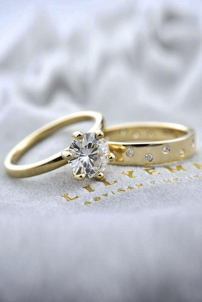 Simple Wedding Ring Sets
 30 Beautiful Wedding Ring Sets For Your Girl