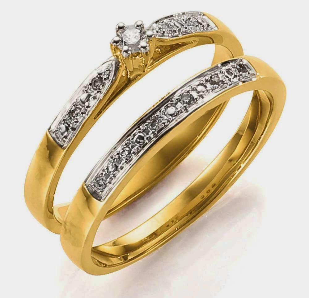 Simple Wedding Ring Sets
 Simple Wedding Rings Sets Diamond Elegant Him and Her Design