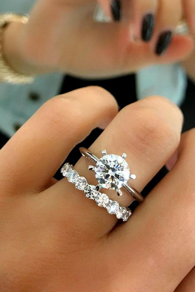 Simple Wedding Ring Sets
 42 Excellent Wedding Ring Sets For Beautiful Women