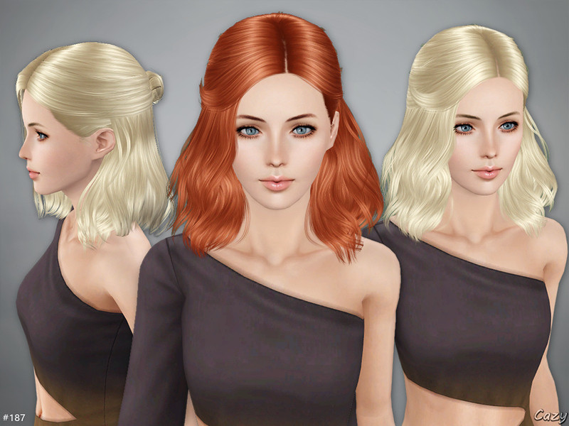 Sims 3 Female Hairstyles
 Cazy s Haley Hairstyle Sims 3
