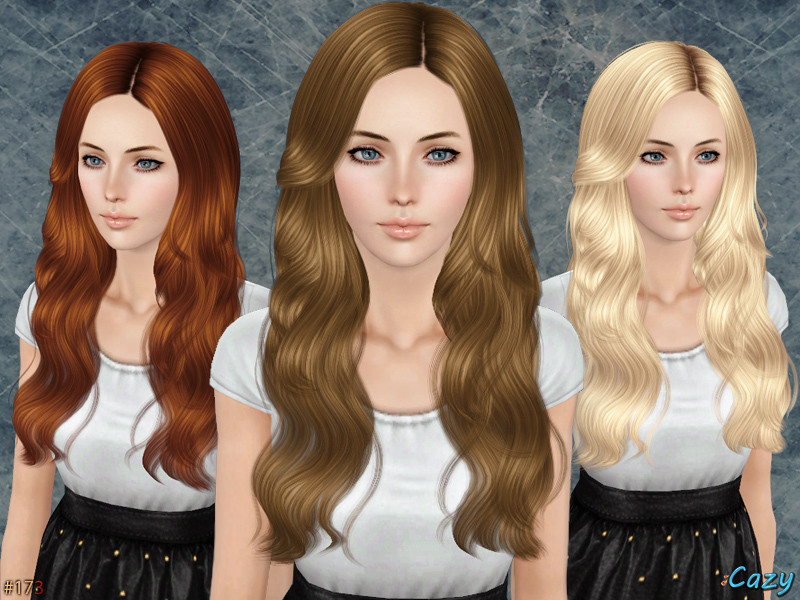 Sims 3 Female Hairstyles
 Cazy s Raindrops Female Hairstyle Set