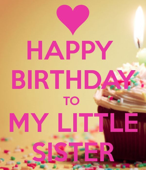 Sister Birthday Wishes Quotes
 Happy Birthday To My Little Sister s and
