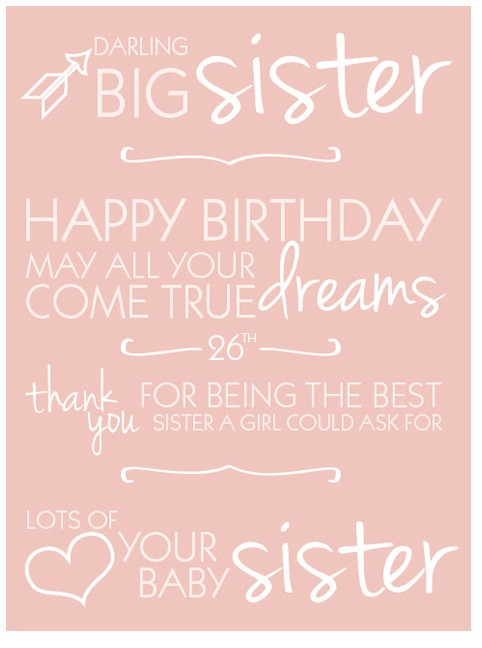Sisters Happy Birthday Quotes
 Pin on My Bestfriend My sister