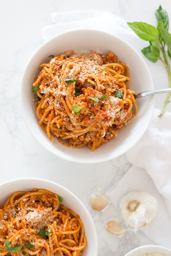 Skinnytaste Instant Pot Spaghetti
 Instant Pot Spaghetti with Meat Sauce Recipe