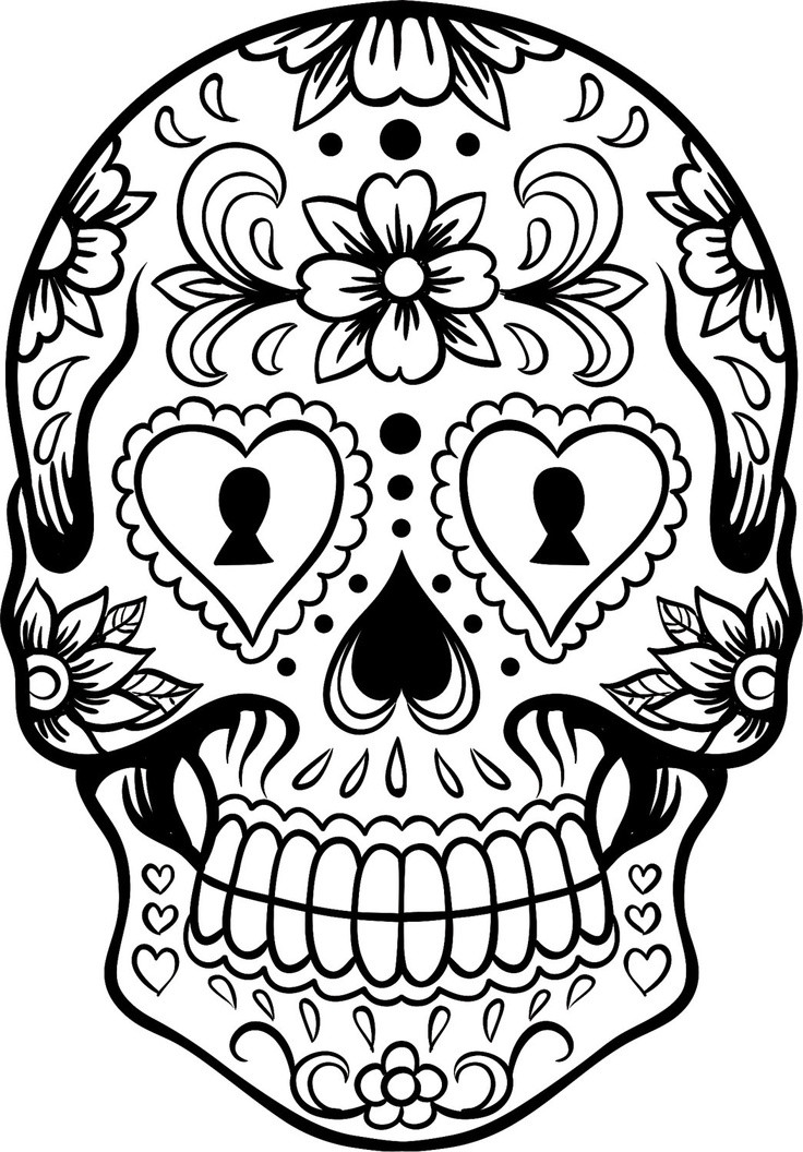 Skull Coloring Pages For Kids
 28 skull coloring pages for kids Print Color Craft