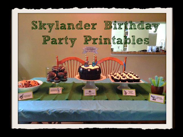 Skylanders Birthday Party Ideas
 Some of the Best Things in Life are Mistakes Skylander
