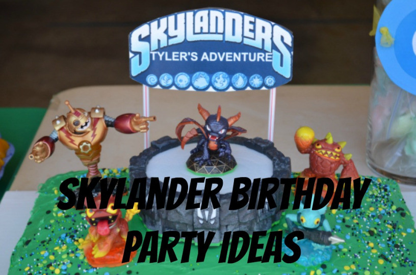 Skylanders Birthday Party Ideas
 skylanders brithday party ideas
