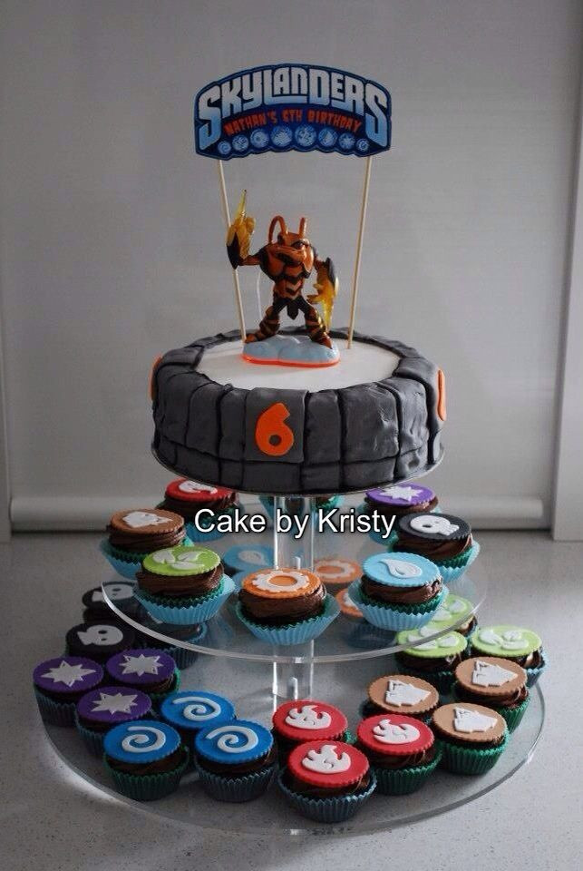Skylanders Birthday Party Ideas
 skylanders cakes