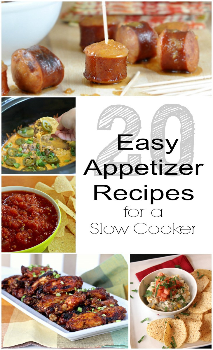 Slow Cooker Appetizers
 20 Easy Appetizer Recipes for a Slow Cooker