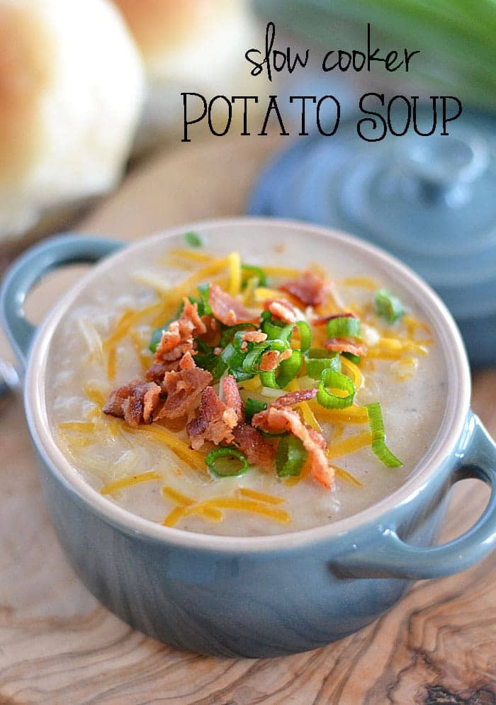 Slow Cooker Potato Soup Recipes
 Slow Cooker Cream Potato Soup Recipe — Dishmaps