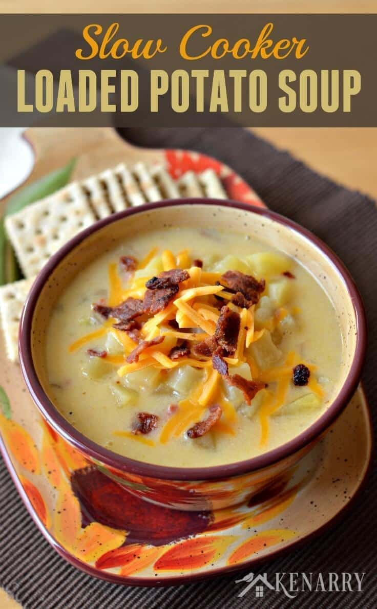 Slow Cooker Potato Soup Recipes
 Slow Cooker Potato Soup Loaded with Ham and More