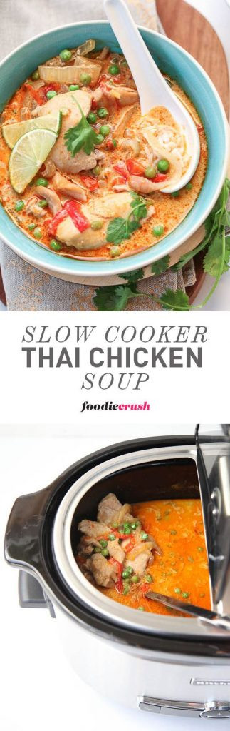 Slow Cooker Thai Chicken Recipes
 Crockpot Soup Recipes Perfect for Fall Page 2 of 2
