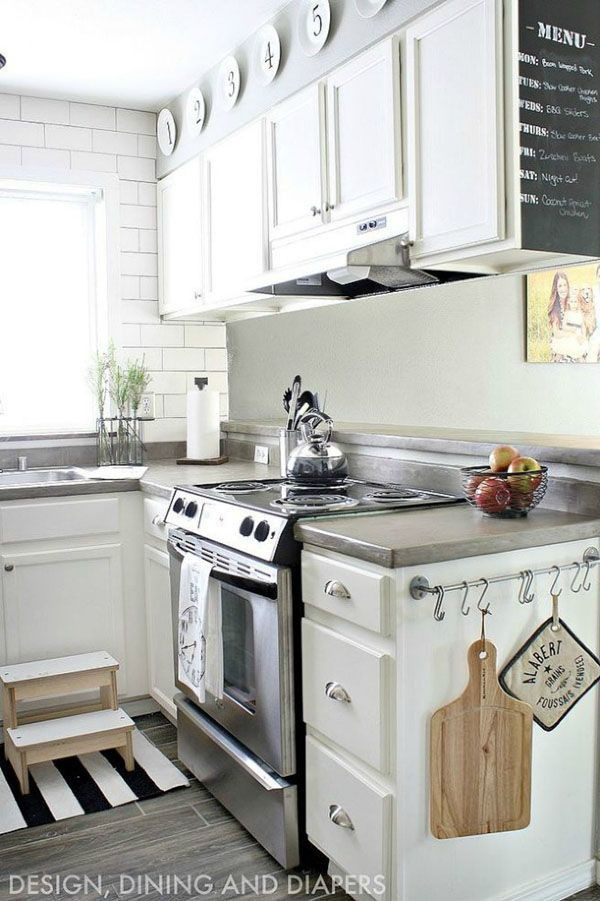 Small Apartment Kitchen Decor
 7 Bud Ways to Make Your Rental Kitchen Look Expensive