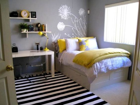 Small Bedroom Desk Ideas
 advice on layouts small bedroom with double bed and desk