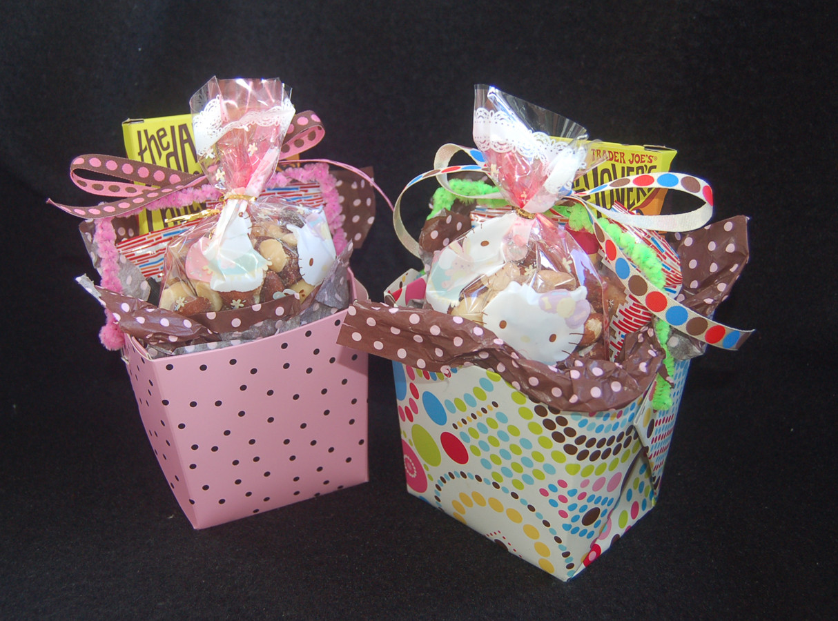Small Gift Basket Ideas
 Lynn s Craft Blog Easy Take out Gift Baskets