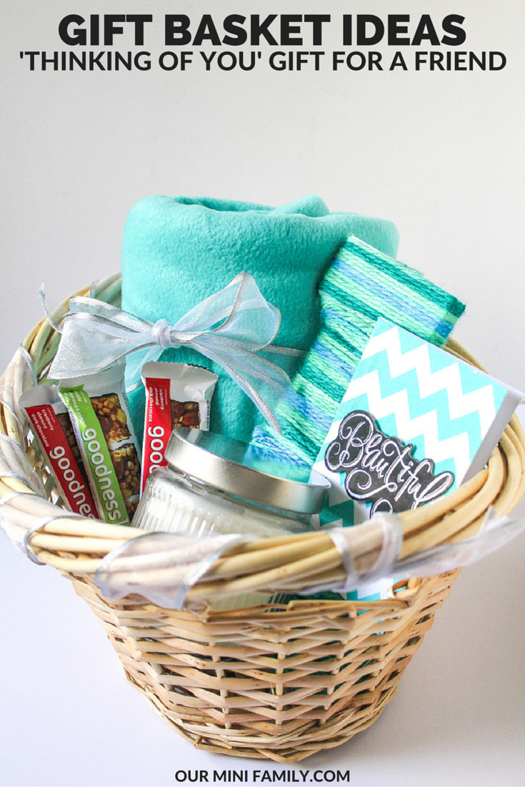 Small Gift Basket Ideas
 Thinking of You Gift Basket