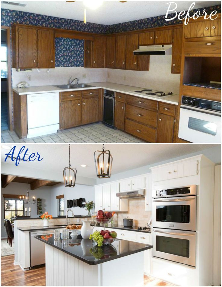 Small Kitchen Before And After
 100 Small Kitchen Renovations Before and After
