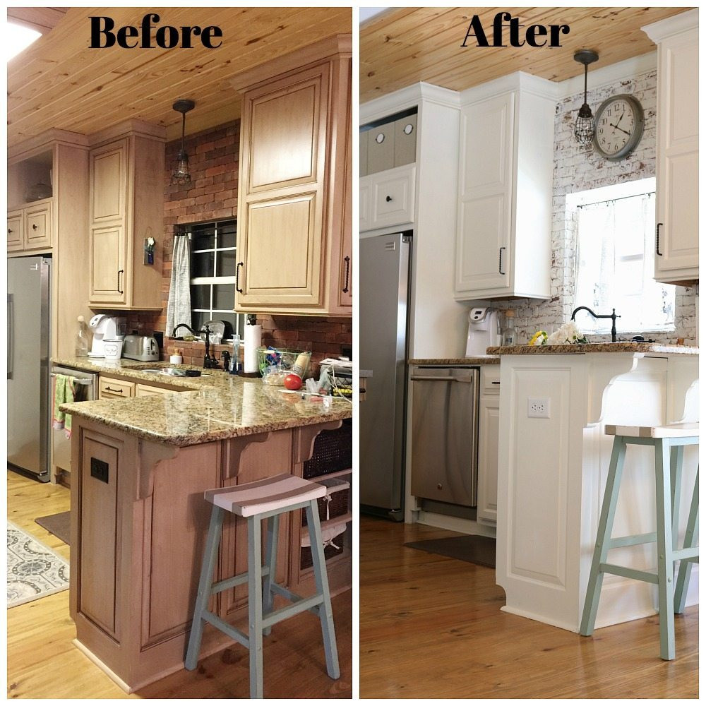 Small Kitchen Before And After
 Kitchen Makeover Before After