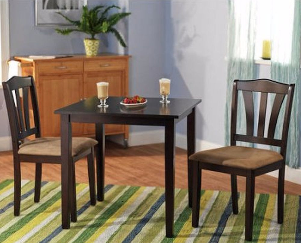 Small Kitchen Table With Stools
 Small Kitchen Table Sets Nook Dining and Chairs 2 Bistro