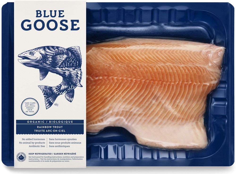 Smoked Salmon Package
 Sid Lee Blue Goose Pure Foods BRAND DESIGN World Brand