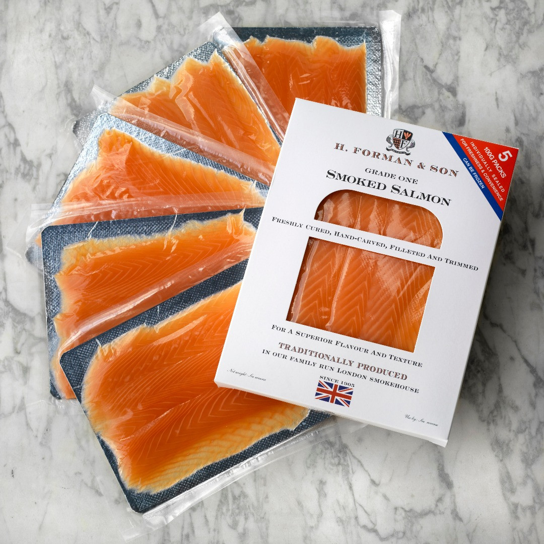 Smoked Salmon Package
 H Forman & Son for the world s finest smoked salmon