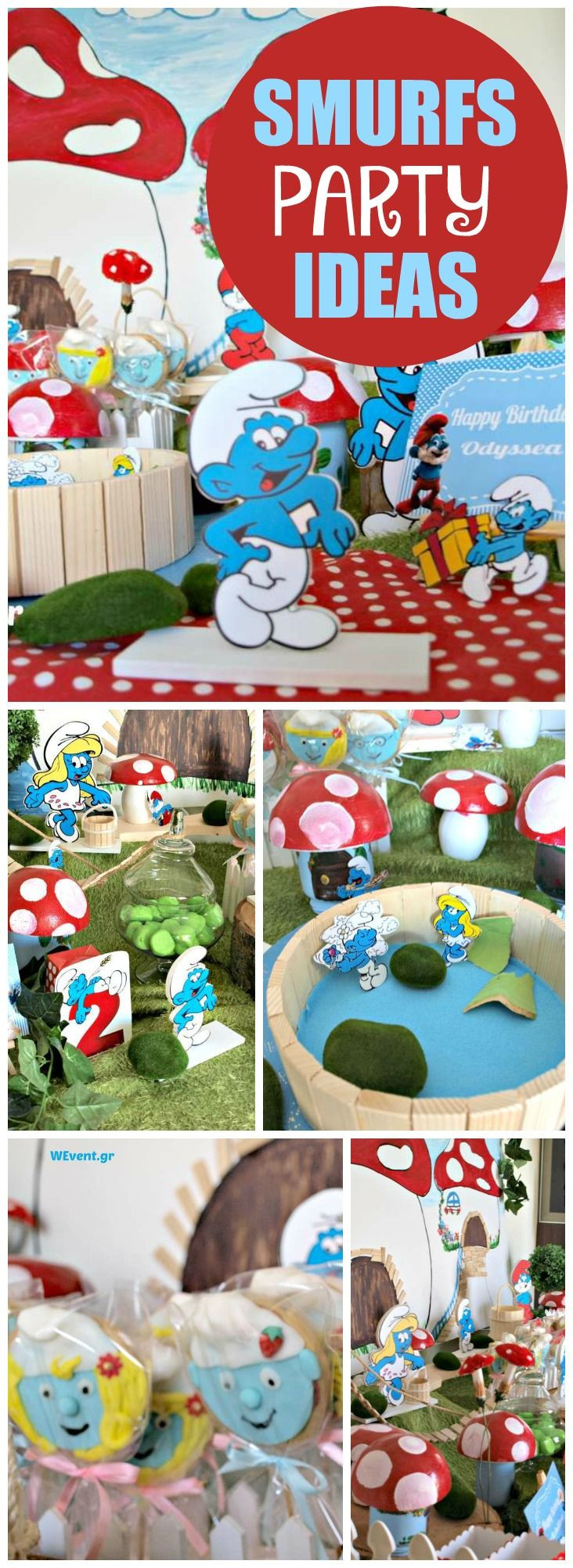 Smurf Birthday Party Ideas
 36 best Smurfs Birthday Party Ideas Decorations and