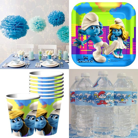 Smurf Birthday Party Ideas
 Smurfs Party Decorations