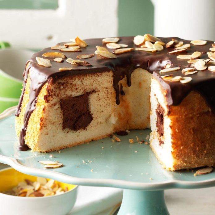 Snack Cake Recipe
 Chocolate Filled Angel Food Cake Recipe