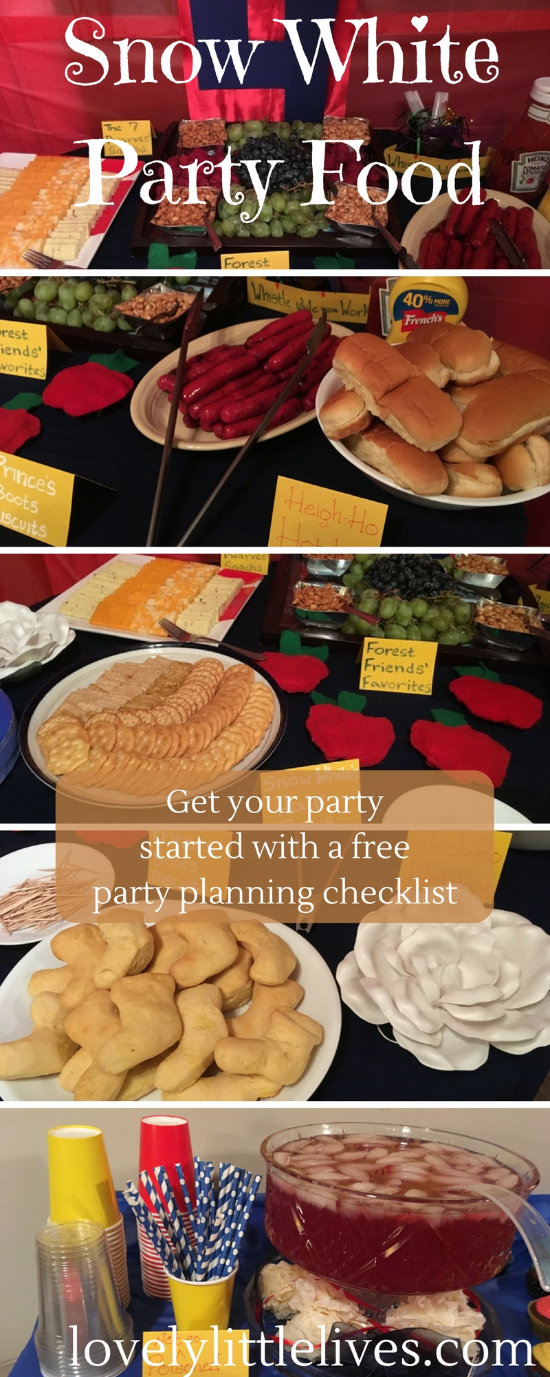 Snow White Party Food Ideas
 How to Plan a Sensational Snow White Party Lovely Little