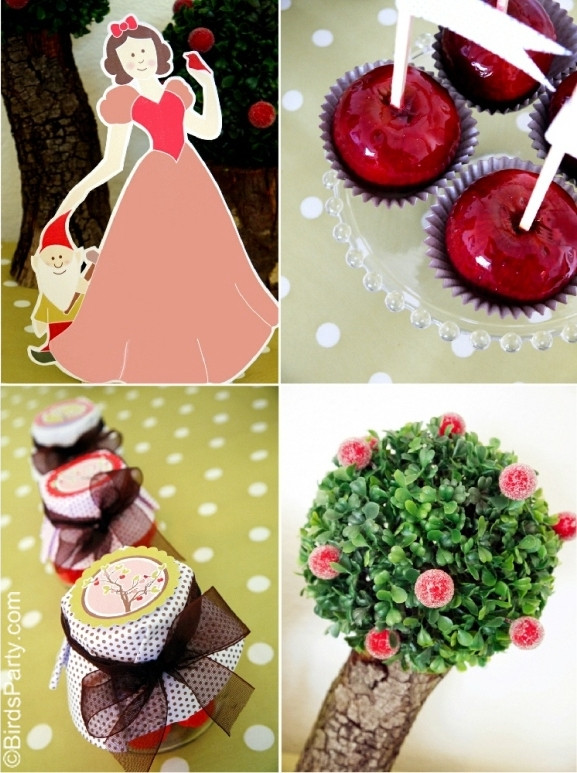 Snow White Party Food Ideas
 Snow White Inspired Birthday Party Ideas & Printables