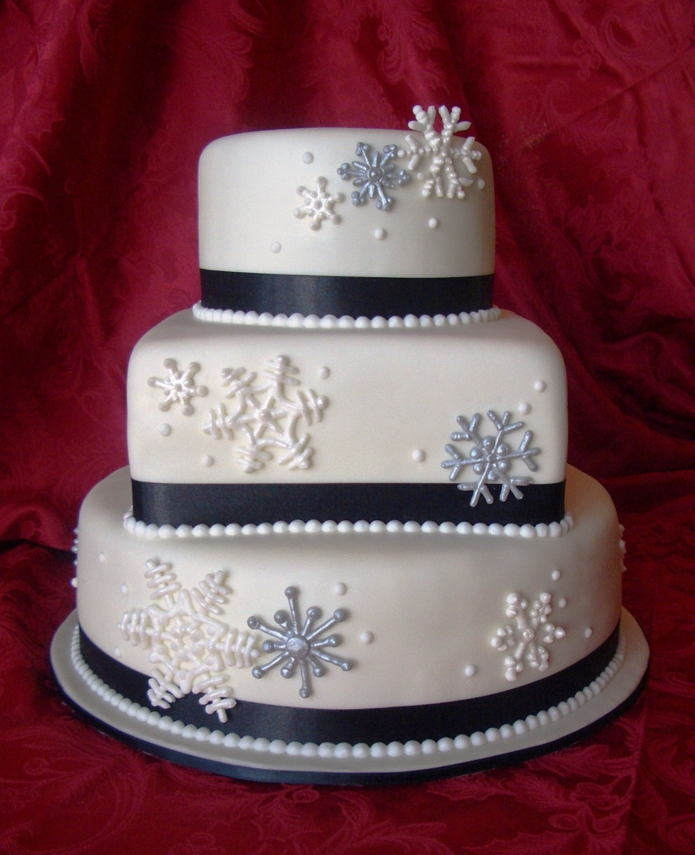 Snowflake Wedding Cakes
 Snowflake Wedding Cake Cake Decorating munity Cakes