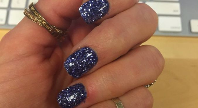 Sns Glitter Nails
 What are SNS nails The Glow Team investigates