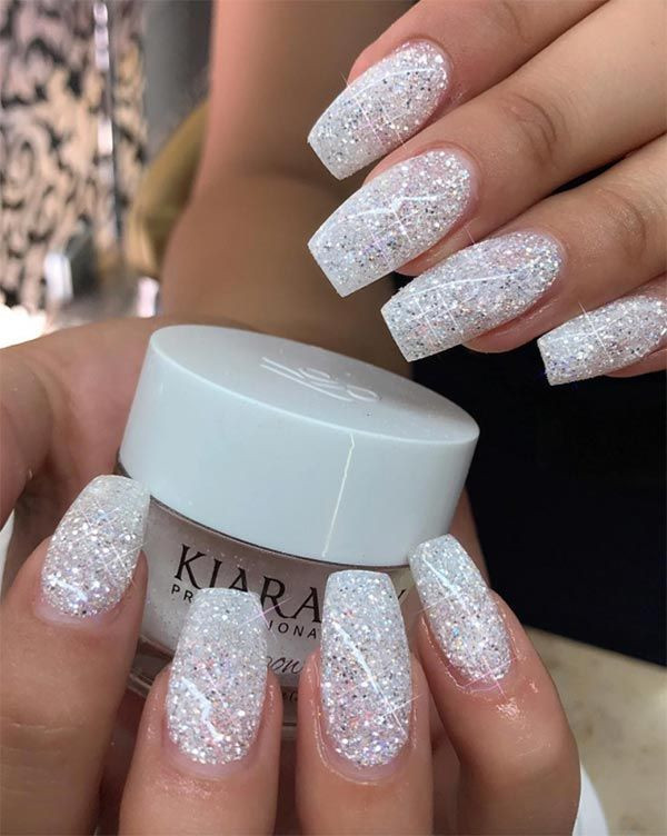 Sns Glitter Nails
 What Are SNS Nails 15 Best Dip Powder SNS Nail Colors