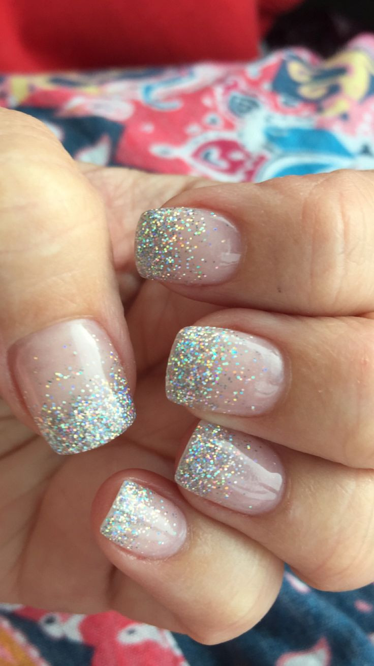 Sns Glitter Nails
 The 25 best Sns nails ideas on Pinterest