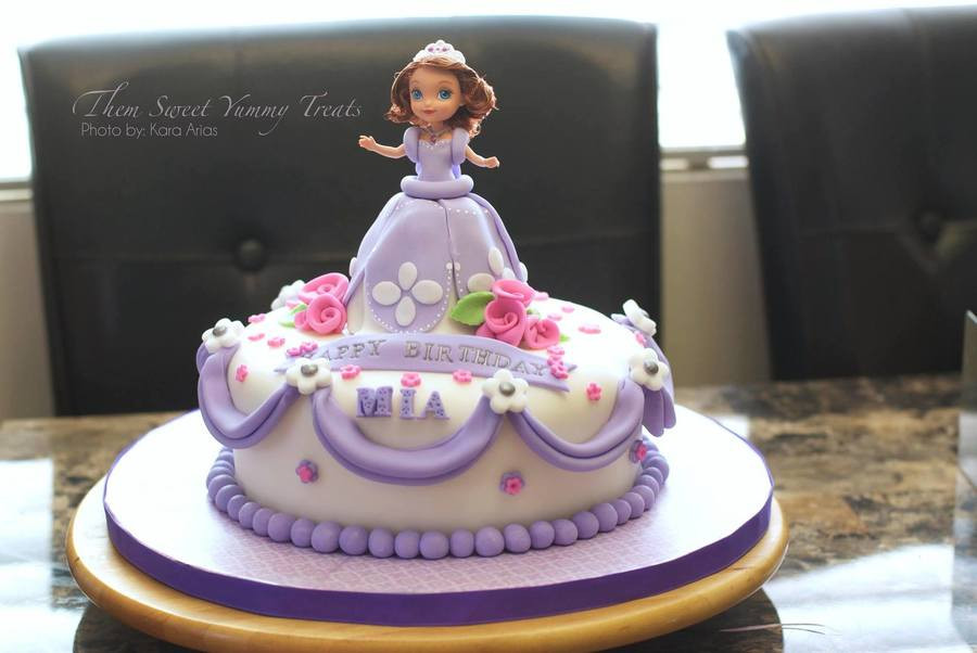 Sofia Birthday Cake
 Princess Sofia Cake That I Made For My Goddaughter