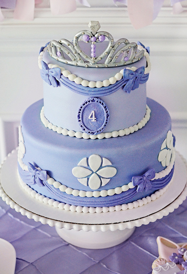 Sofia Birthday Cake
 9 Absolutely Gorgeous Princess Cakes