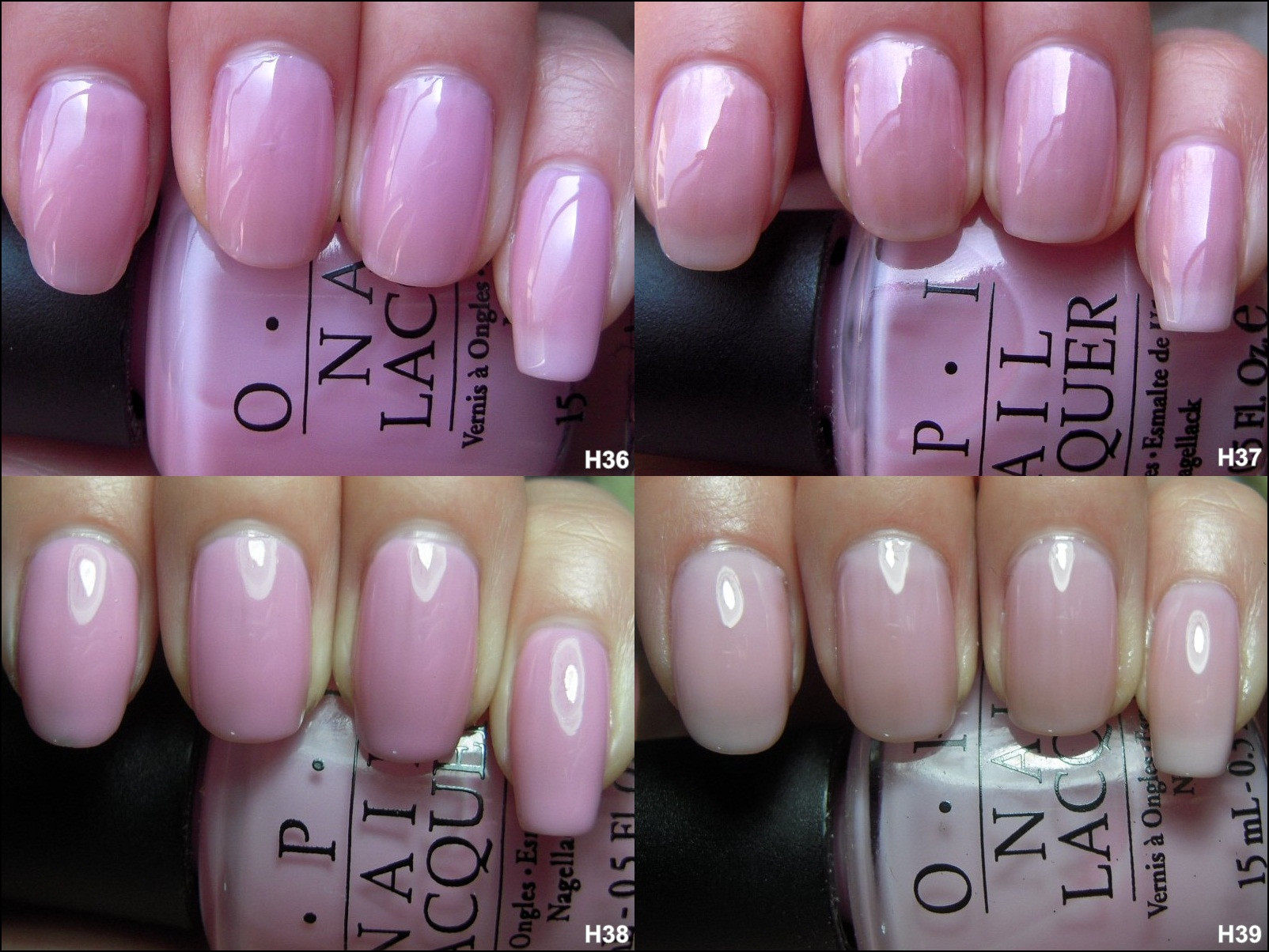 Soft Nail Colors
 OPI Pink Soft Shades Collection 2010