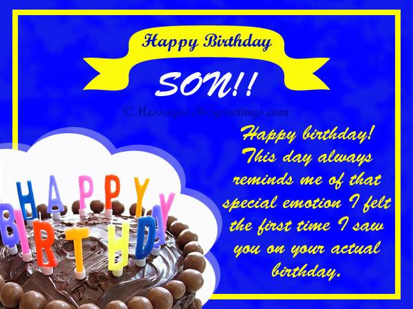 Son Birthday Wishes
 Birthday Wishes for Son 365greetings