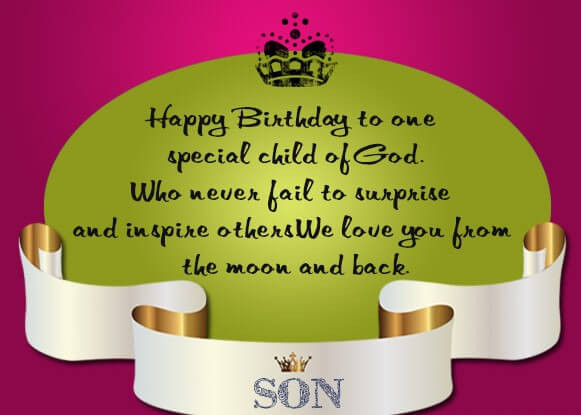 Son Birthday Wishes From Mom
 50 Best Birthday Quotes for Son Quotes Yard