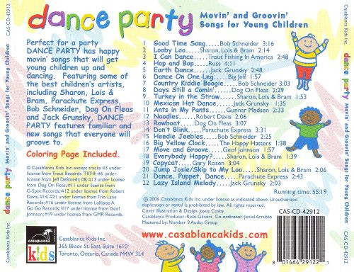 Songs For Kids Party
 Dance Party Movin and Grovin Songs for Young Children
