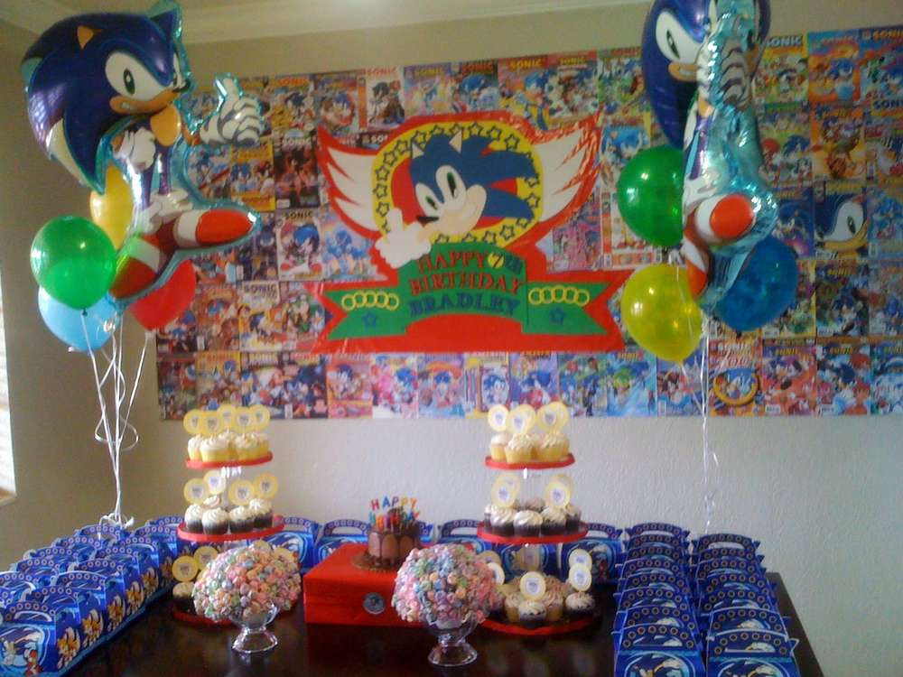 Sonic Birthday Party
 Sonic the Hedgehog Birthday Party Ideas
