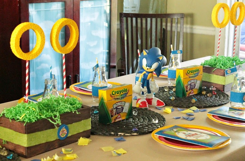Sonic Birthday Party
 Cupcake Wishes & Birthday Dreams Real Parties Adam s