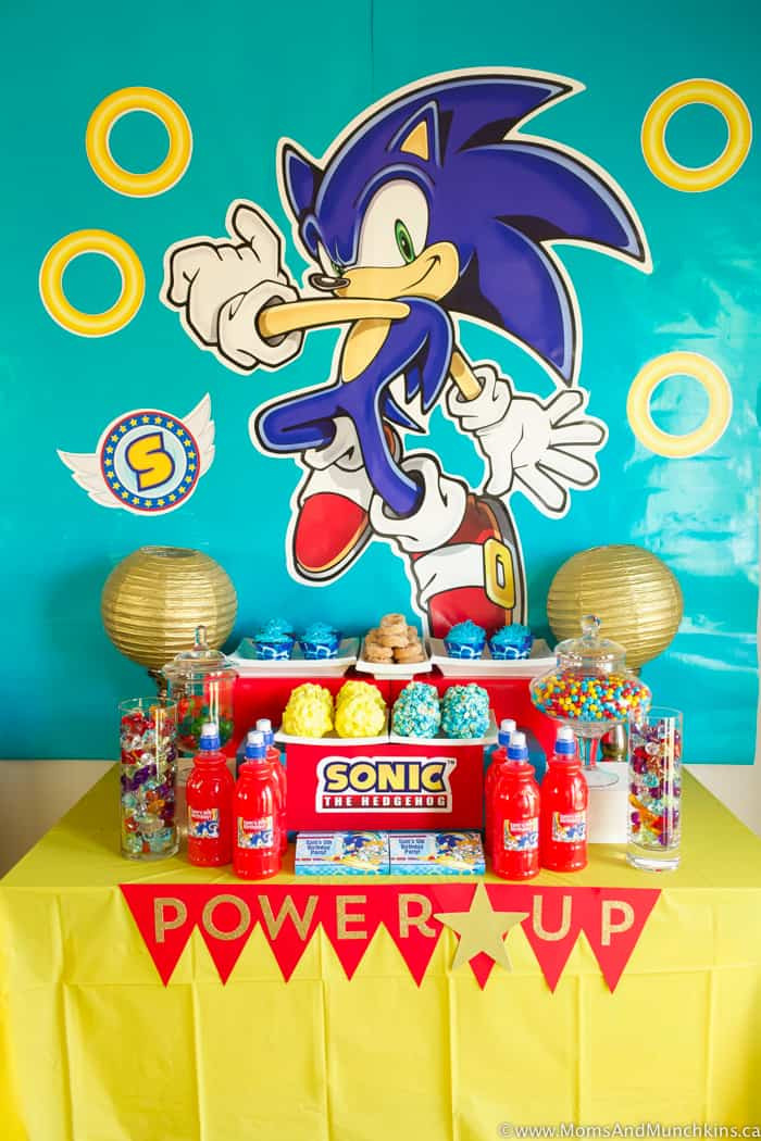 Sonic Birthday Party
 Sonic The Hedgehog Party Ideas Moms & Munchkins