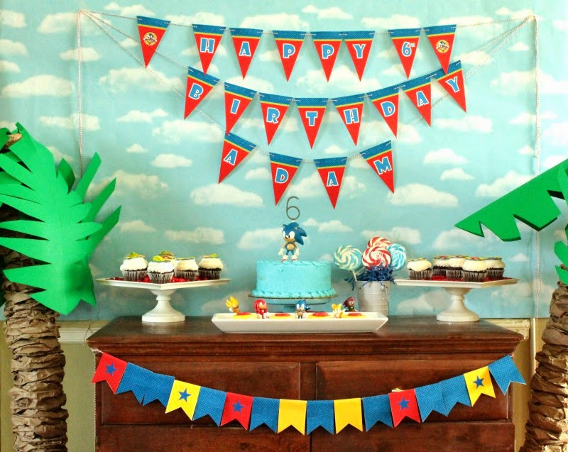 Sonic Birthday Party
 Cupcake Wishes & Birthday Dreams Real Parties Adam s
