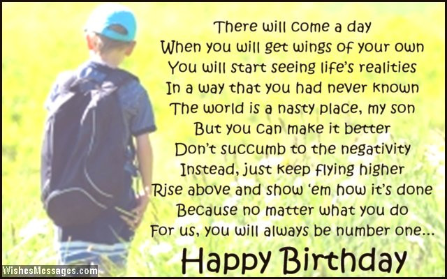 Sons Birthday Quotes From Mom
 Birthday Quotes For Son From Mom QuotesGram