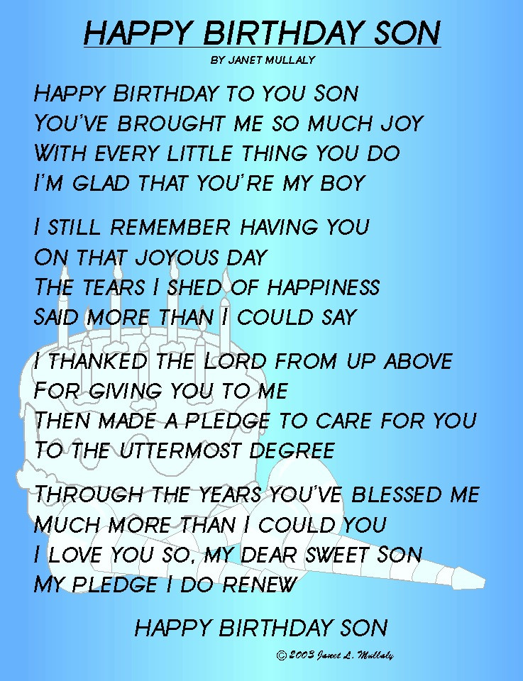 Sons Birthday Quotes From Mom
 Happy 16th Birthday Stephen Austin Love