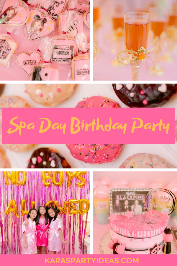 Spa Day Birthday Party Ideas
 Kara s Party Ideas Spa Day Birthday Party