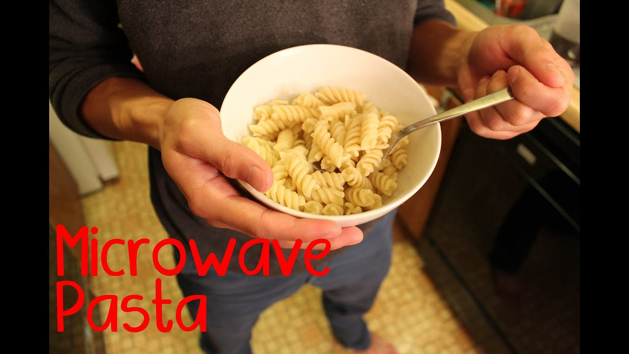 Spaghetti In The Microwave
 Basic Microwave Pasta